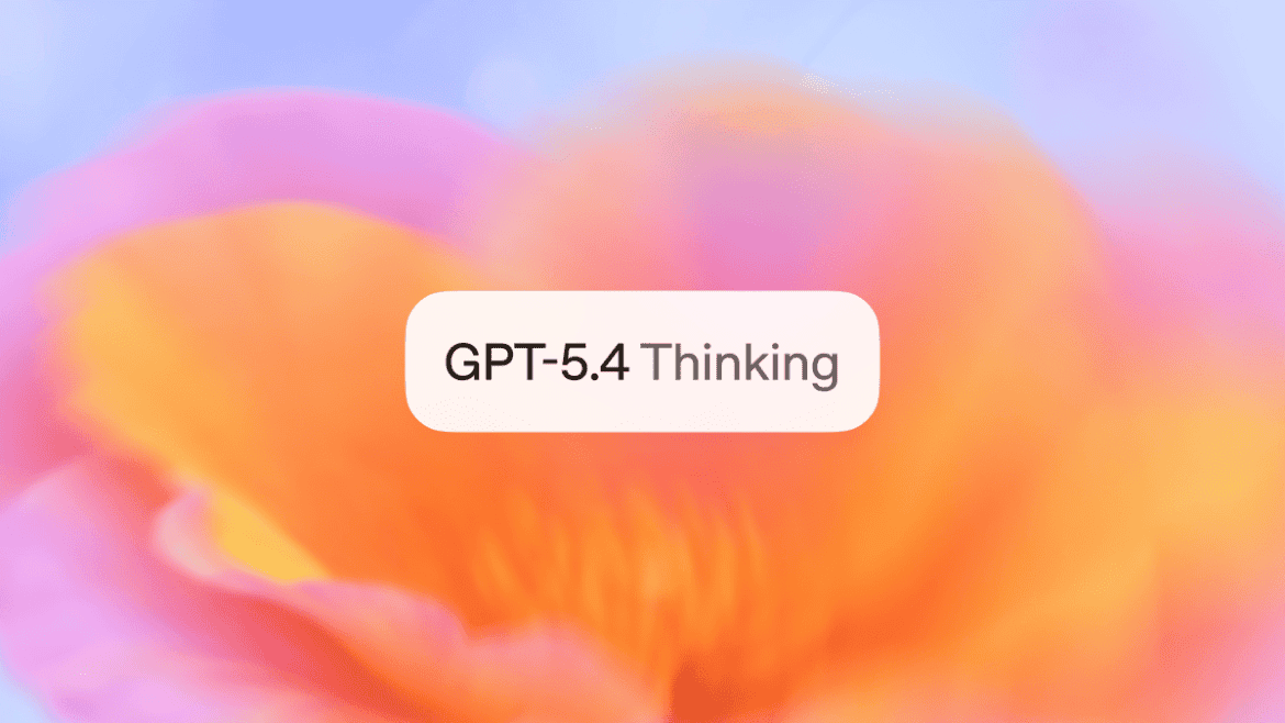 OpenAI launches GPT-5.4 with Pro and Thinking versions